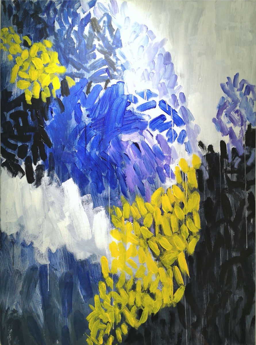 Danielle Loisel, sans titre, 2023, 150x130cm
