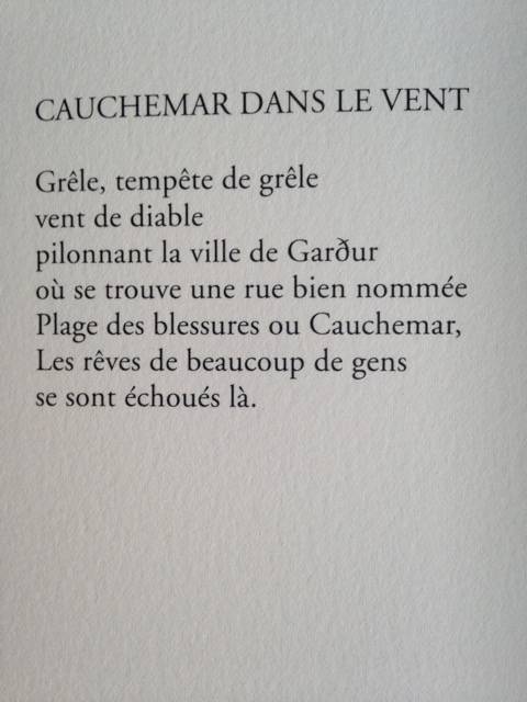 Cauchemar dans le vent - Hrafn Andrés Hardarson